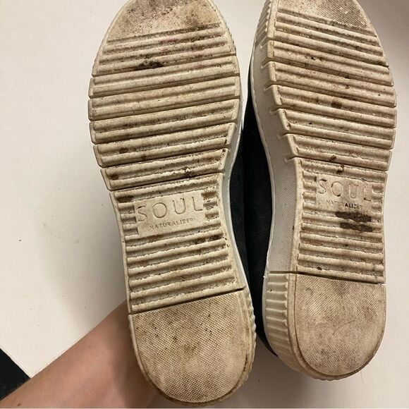 SOUL Naturalizer Women's Turner Slip-On Sneaker zip up faux suede 8 - Picture 8 of 9